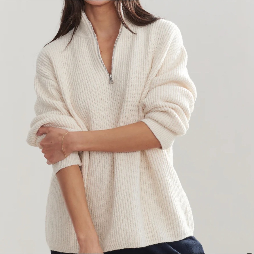Jenni Kayne Half Zip Sweater